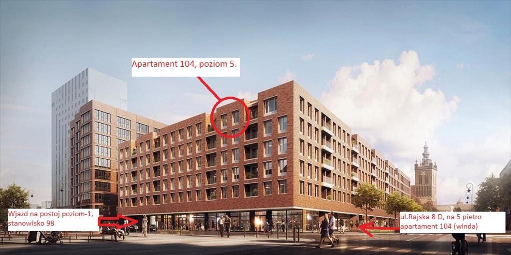 Apartament Champagne グダニスク エクステリア 写真